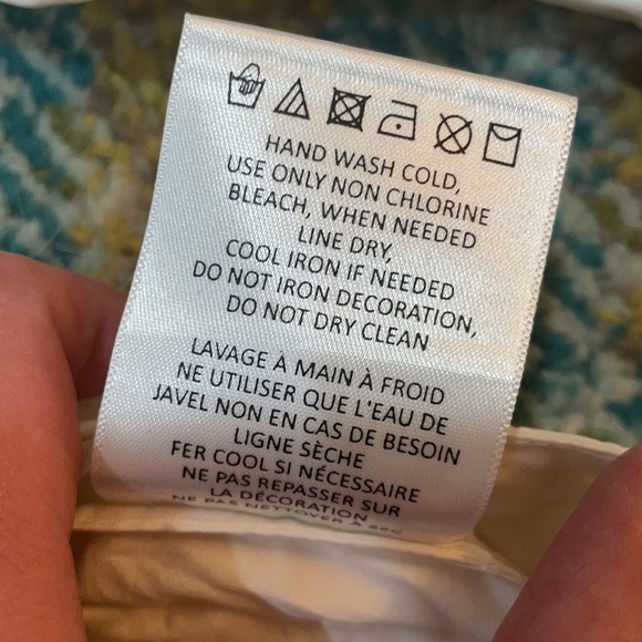 Anthropologie flower beaded top - Picture 4 of 5